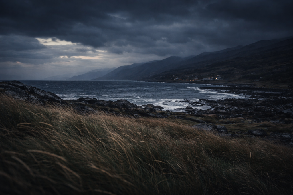 Atmospheric Scottish setting inspired by Byreburn in The Medicine by Emma Dhesi